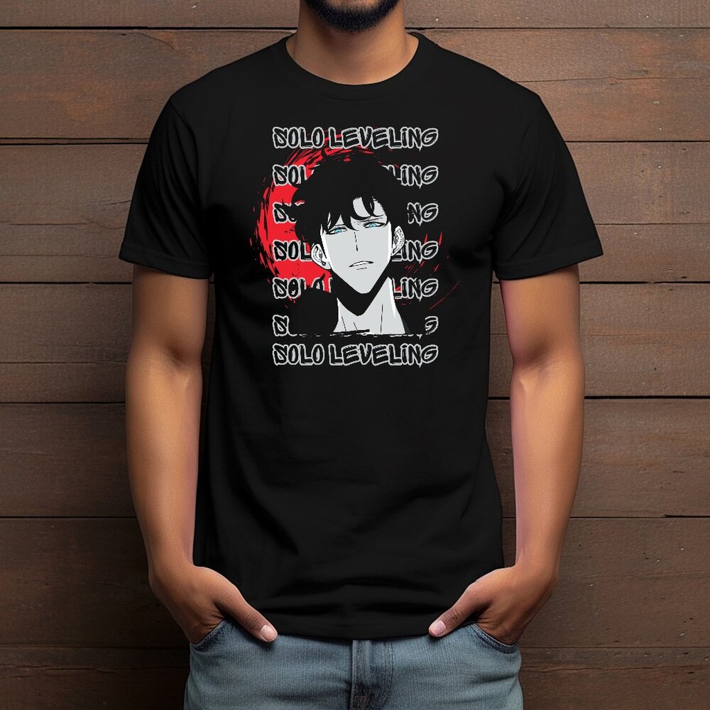 Solo Leveling Custom Anime T-shirt